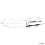 Rubber insert Deluxe trim on bumper - Image 3