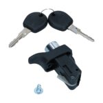 Engine lid lock with key - Black – Bild 2