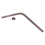 Mirror arm 8.5mm, passenger - stainless steel - Imagen 3