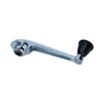Window crank original style, black knob, each - Afbeelding 2