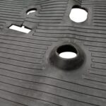 Front rubber floor mat (black) - Imagen 5
