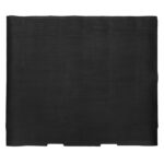 Rubber cargo floor mat (black)