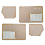 Doorpanel set 'Cream White' convertible (4pcs) - Imagen 3