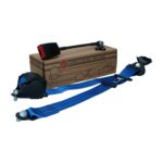 Universal seat belt - blue, e-marked – Bild 3