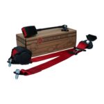 Universal seat belt - red, e-marked – Bild 3