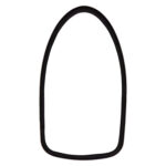 Ring tail light, chrome - Afbeelding 2