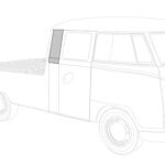 Upper sidepanel short, right, double cab - Image 5