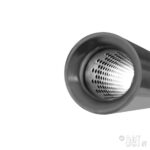 Exhaust pipe with bracket 'GT style' - Stainless Steel - Image 3