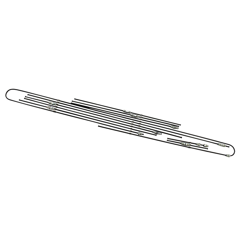 Brakeline kit - without servo for Bus 08/70-07/71 Brakeline kit - without servo – Bild 1