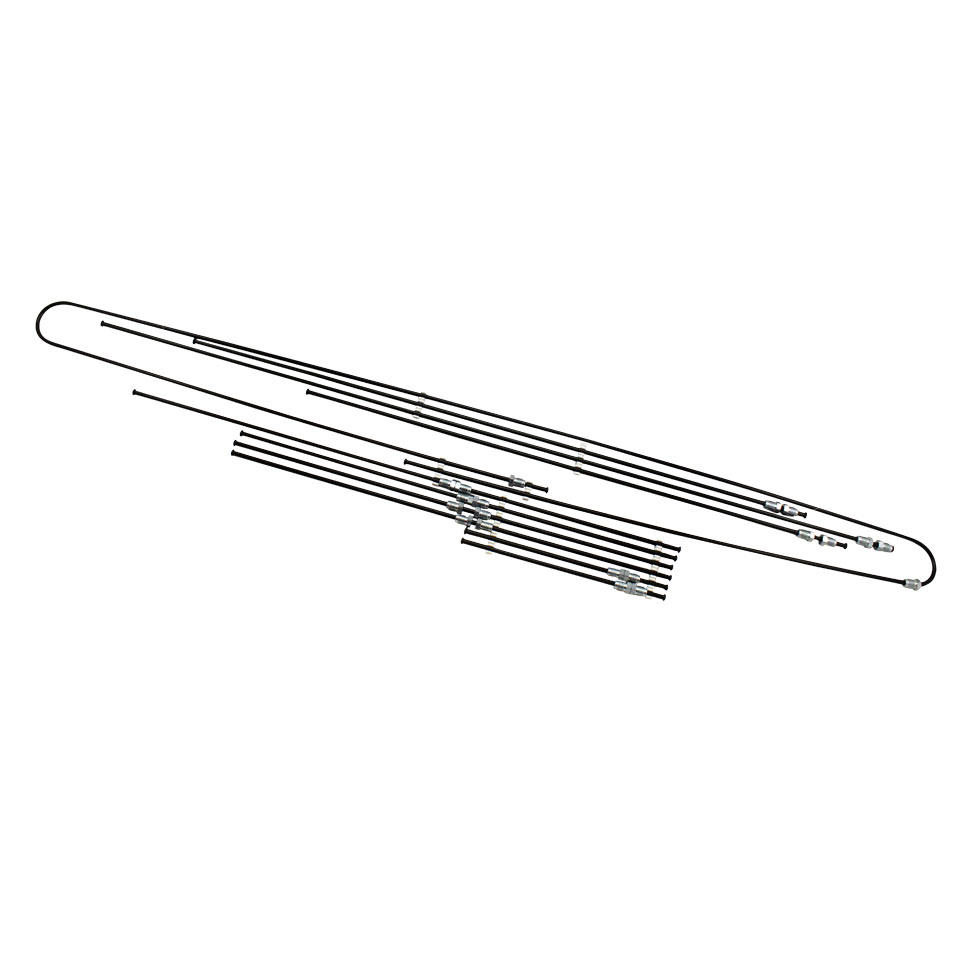 Brakeline kit - without servo for Bus 12/72-07/79 Brakeline kit - without servo – Bild 1