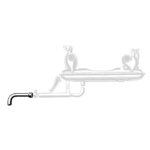 Exhaust tip, for 3-piece exhaust pipe - Imagen 3