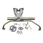 Collecteur central pour Weber IDF, finition aluminium et fer