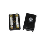 Fuse box bakelite for 2 fuses