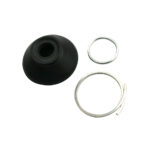 Soufflet et clips pour l'extrémité de la barre d'accouplement