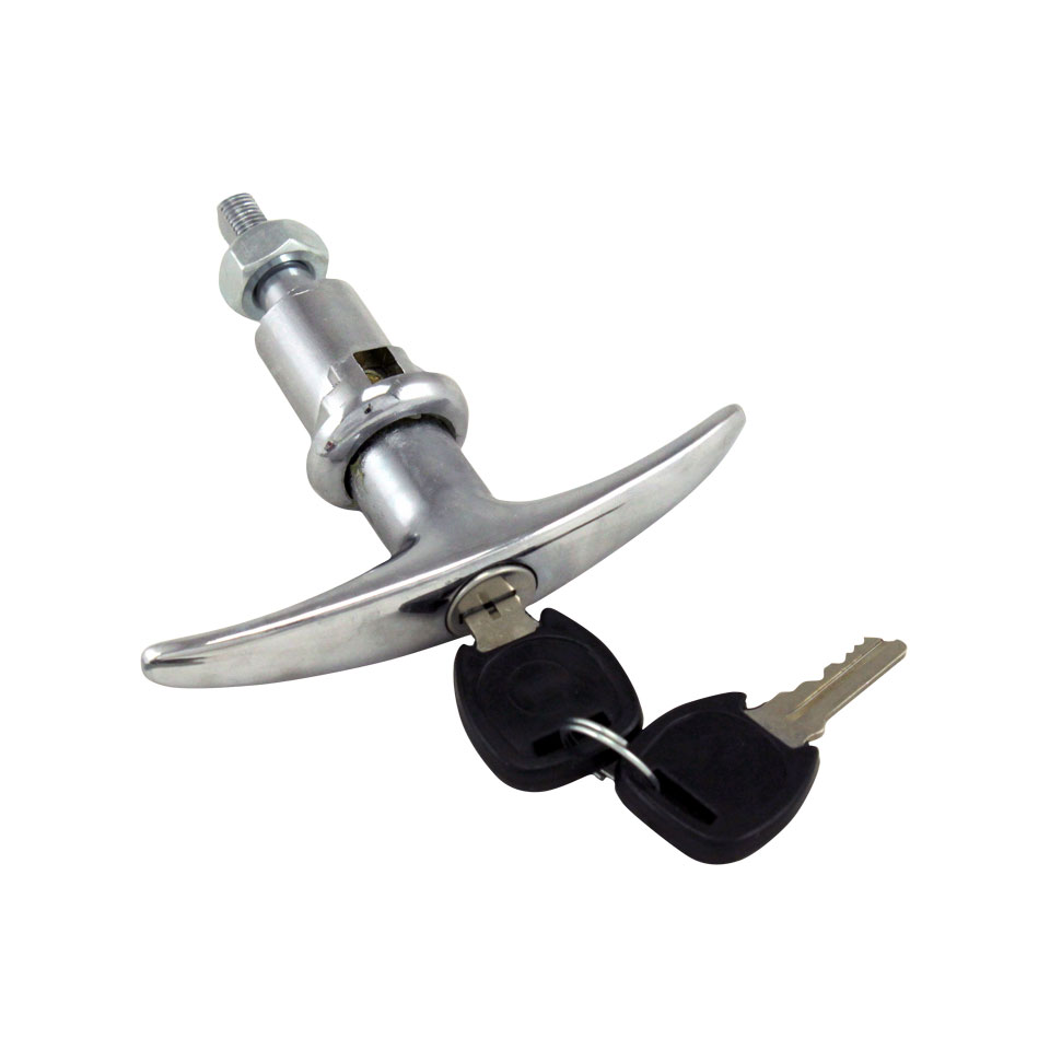 Enginelid lock chrome for Beetle 01/53-07/64 Enginelid lock chrome - Image 1