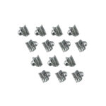 Clips for inside window scraper, 14 pieces, (2 sides)