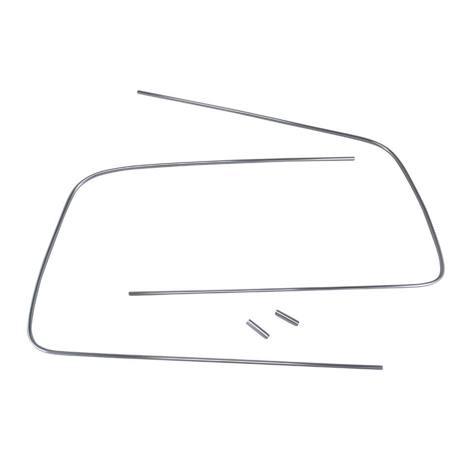 13108.21cce939 Front windowmoulding convertible (alu trim) - Image 1