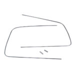 Moulure de fenêtre avant convertible (garniture en aluminium)