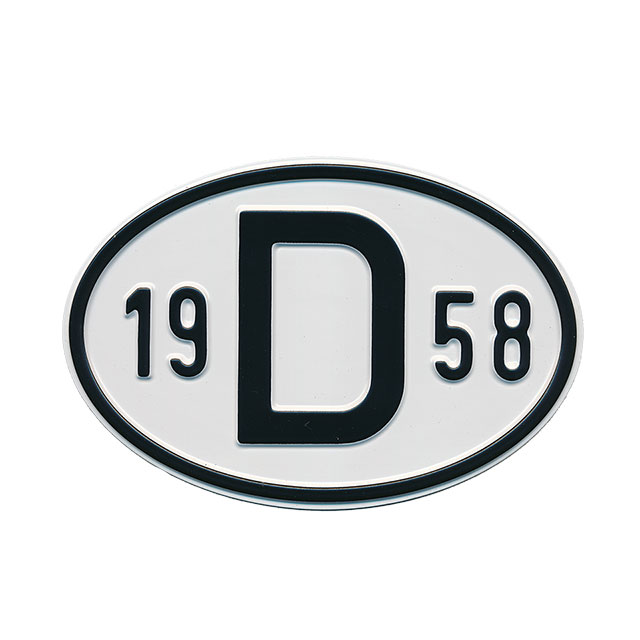 Sign D 1958 for Sign D 1958 – Bild 1