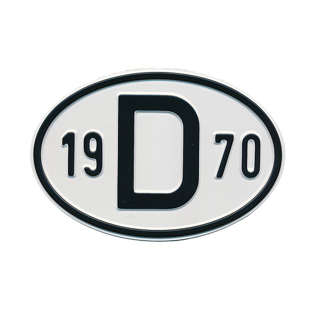 Sign D 1970 for Sign D 1970 - Image 1