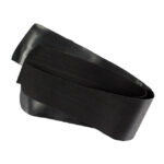 Front rubber mats around front seat stands (black)