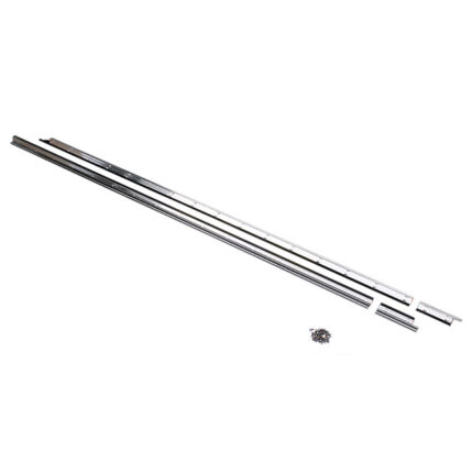 Aluminium sunroofrails, set