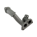 Exhaust pipe between cylinder and exhaust, right