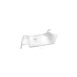 End cap on intrerior trim B-post right - white