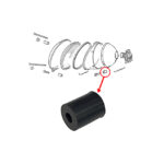 Rubber for headlight adjusting screw