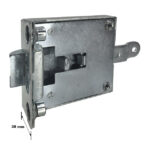 Cab door lock mechanism left