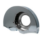 Fan shroud without ducts, with doghouse, Chrome
