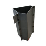 Reparatie onderkant A-stijl, links
