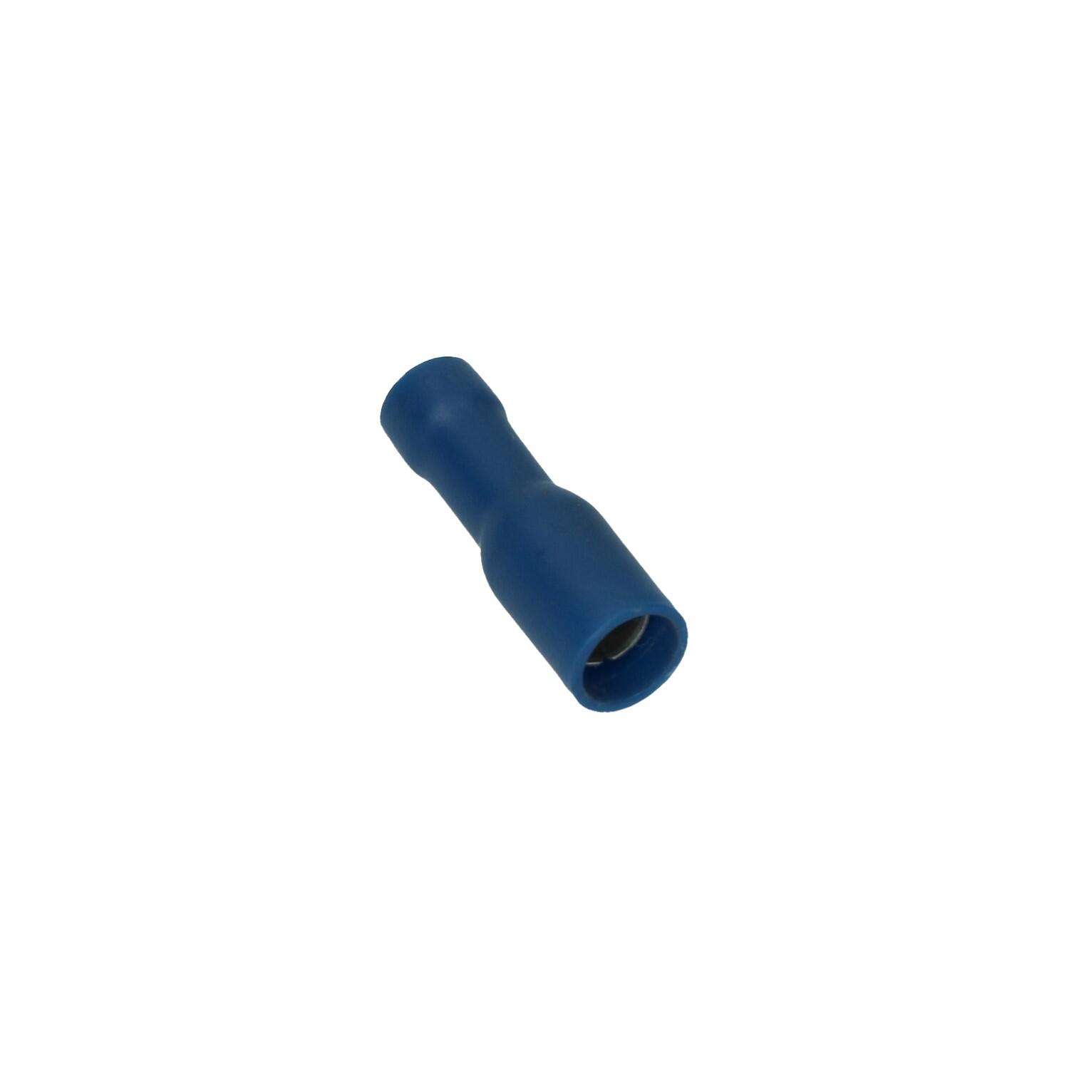 8801-010.21cce939 Cable connector blue, round female 5mm - Afbeelding 1