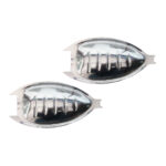 Protection du loquet de porte, par paire