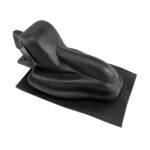 Bota de freno de emergencia, negra