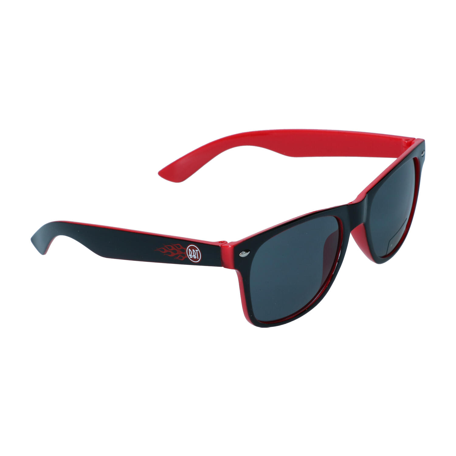 9970-100.21cce939 BBT sunglasses, Black/Red - Image 1