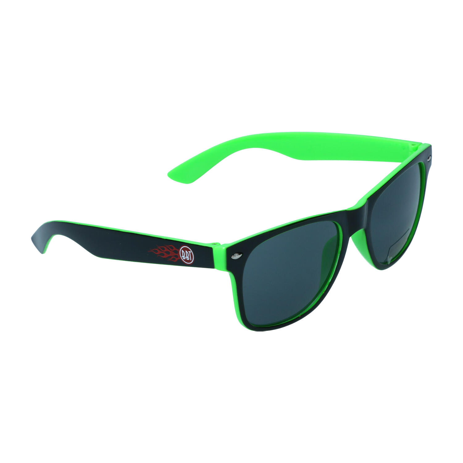 9970-103.21cce939 BBT sunglasses, black/green - Image 1