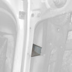 Bracket window guide channel in door front/upper - Afbeelding 3