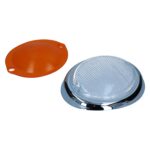 Turnsignal lens, left, clear/orange  with E-marking - Image 2