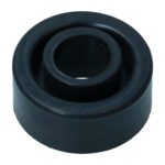 Rubber between front axle and body, lower