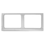 Sidewindow repair panel short, left2 windows