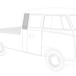 Upper sidepanel short, right, double cab - Afbeelding 5