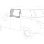 Upper sidepanel long, right, Double cab - Image 5