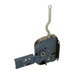 Sliding door lock mechanism, front - Image 2