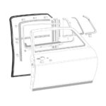 Doorseal right - Type 3  German - Imagen 5