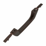 Grab handle A-pillar / headliner rear, brown - Imagen 2