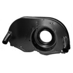 Cubierta del ventilador 'estilo equipo original', para refrigerador de aceite Type4, con conductos (negro)