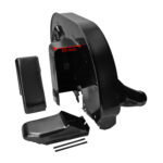 Fan shroud 'OE-style', for Type4 oilcooler, with ducts (Black) - Imagen 4