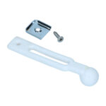 Hold down strap rear seat + mounting kit, white - Afbeelding 2