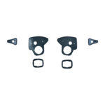Seal door handle + lock, Left & right
